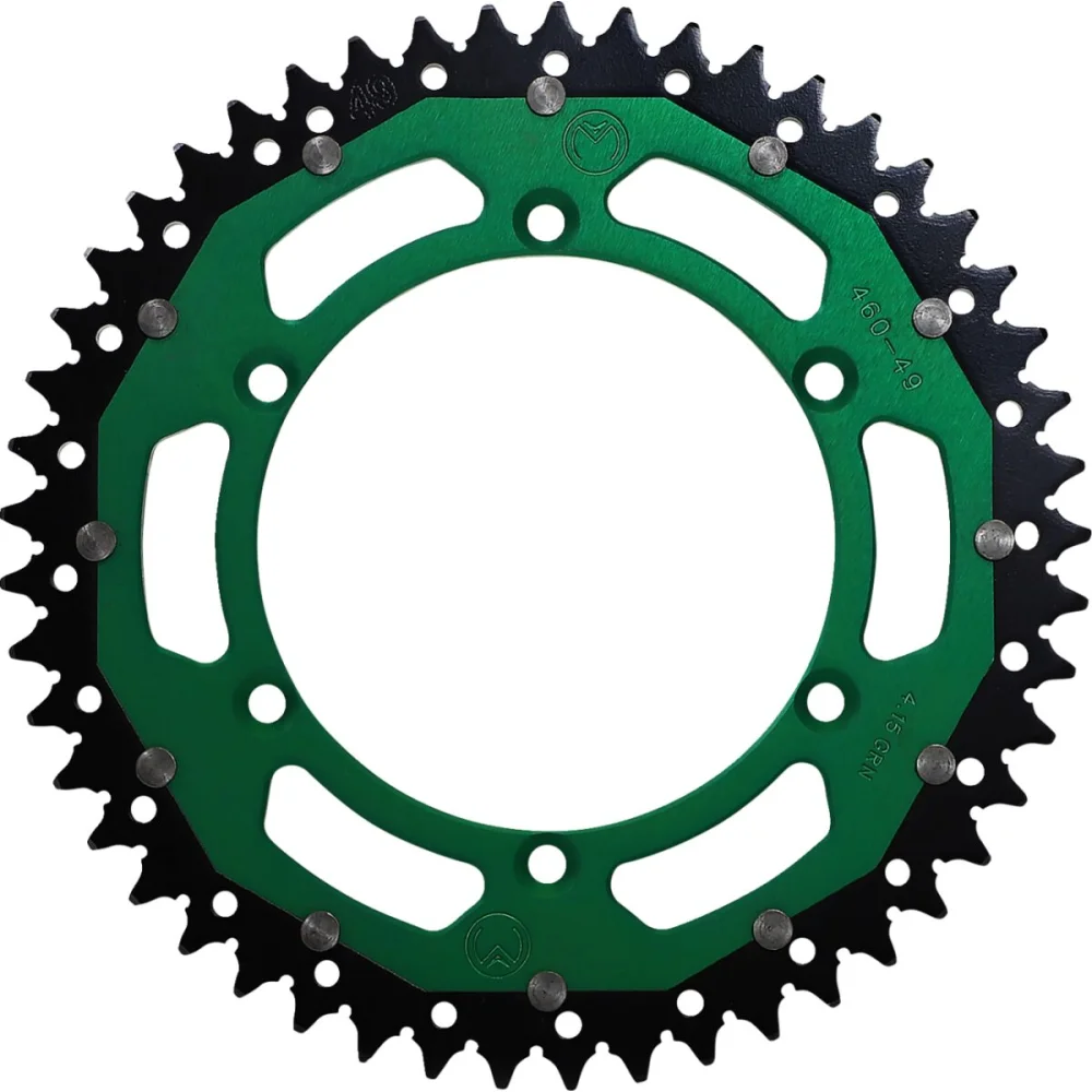 Corona 49 Denti Catena 520 Green Moose Offroad Hard Parts