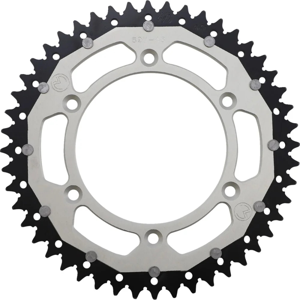 Corona 48 Denti Catena 520 Silver Moose Offroad Hard Parts