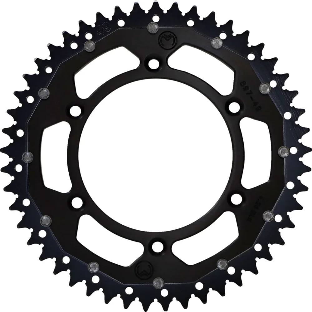 Corona 49 Denti Catena 520 Black Moose Offroad Hard Parts