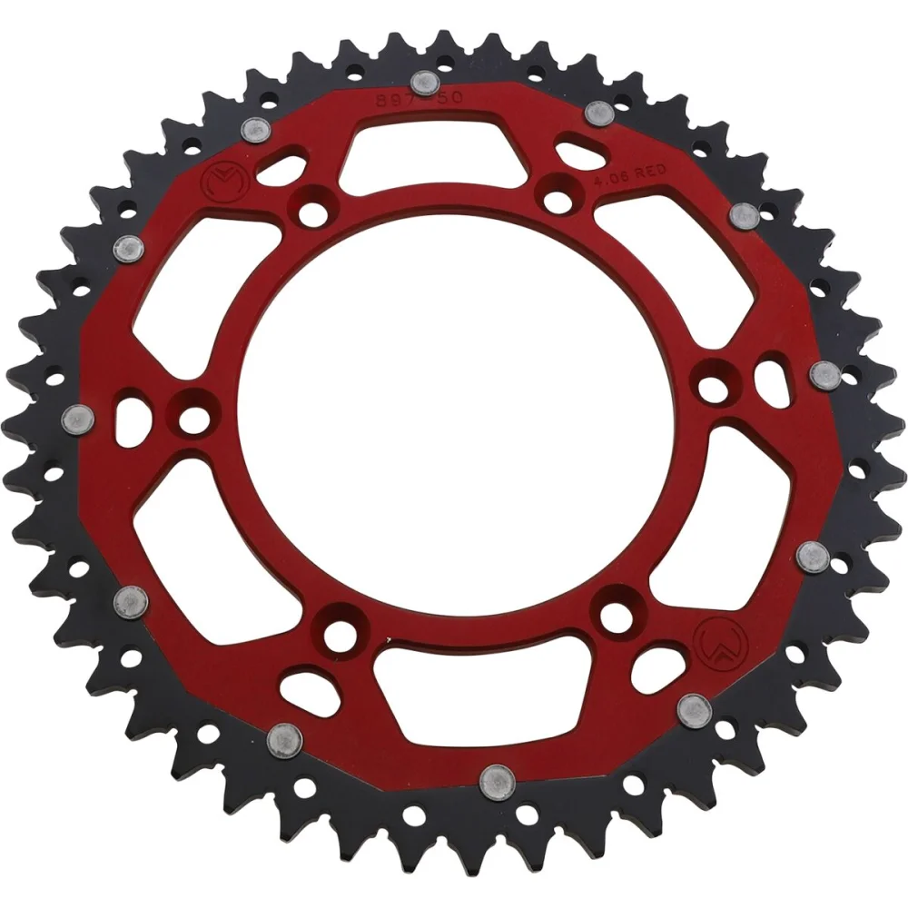 Corona 50 Denti Catena 520 Red Moose Offroad Hard Parts