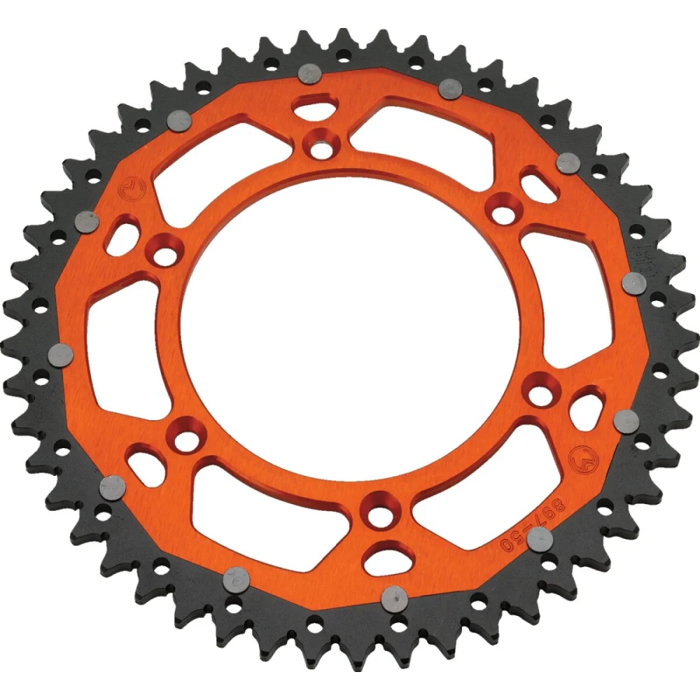 Corona 50 Denti Catena 520 Orange Moose Offroad Hard Parts