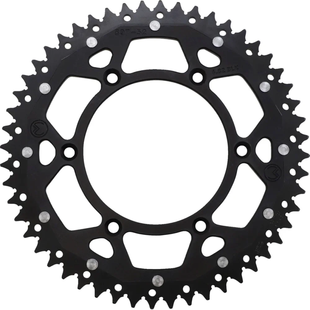 Corona 52 Denti Catena 520 Black Moose Offroad Hard Parts