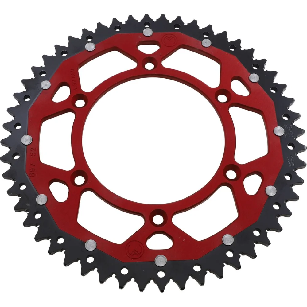Corona 52 Denti Catena 520 Red Moose Offroad Hard Parts