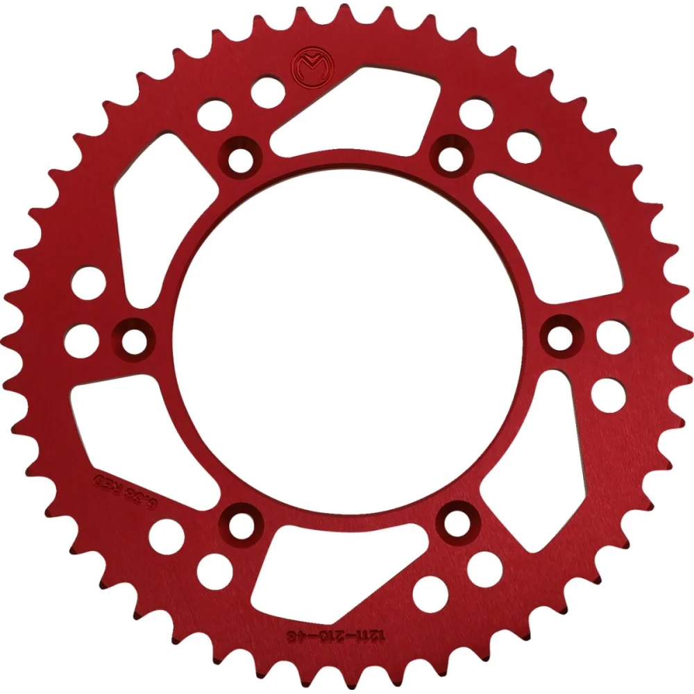 Corona Posteriore In Alluminio 48 Denti Catena 520 Red Moose Offroad Hard Parts