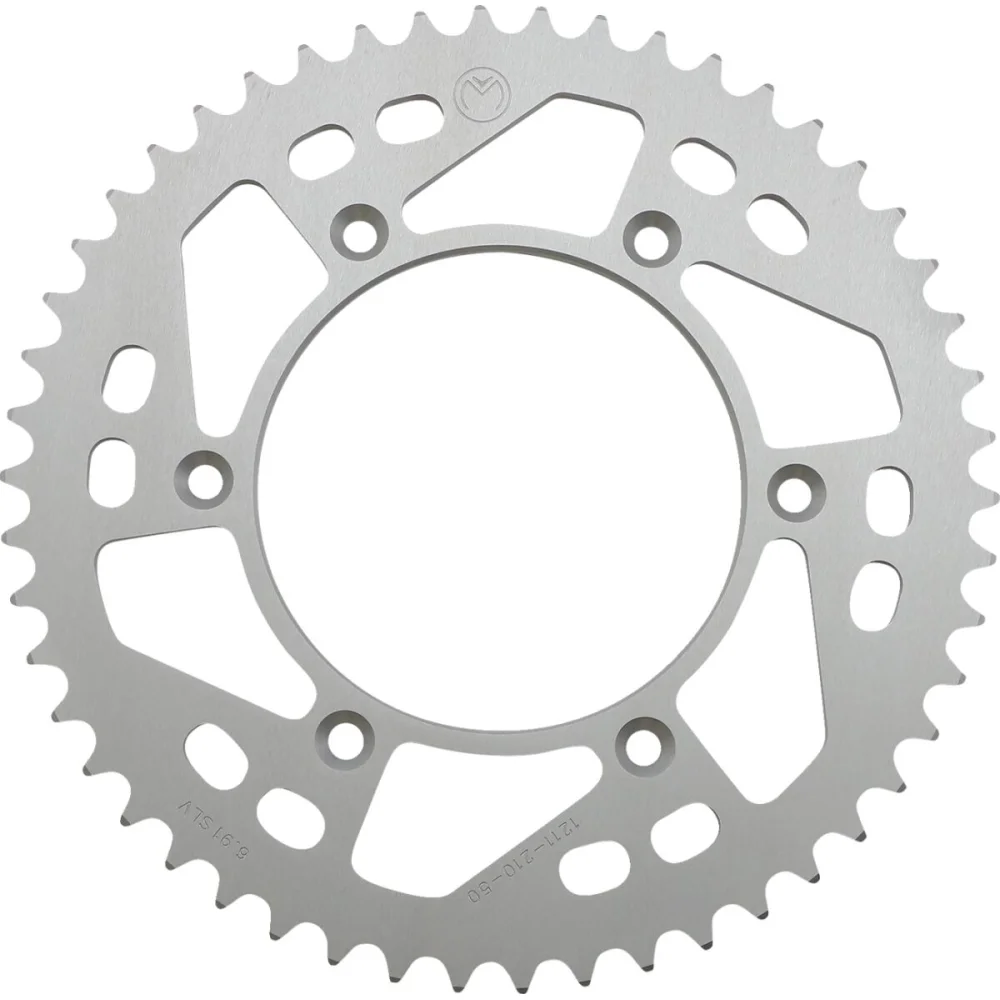 Corona Posteriore In Alluminio 50 Denti Catena 520 Silver Moose Offroad Hard Parts