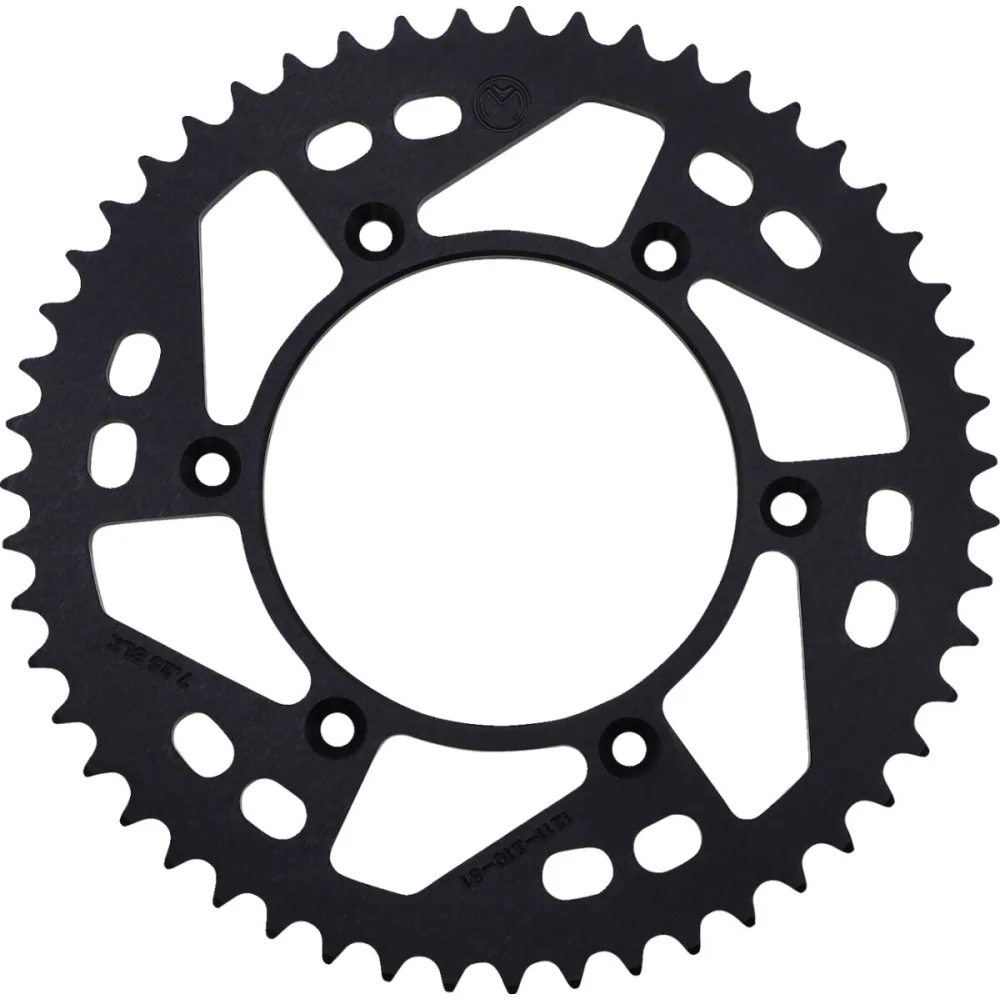 Corona Posteriore In Alluminio 51 Denti Catena 520 Black Moose Offroad Hard Parts