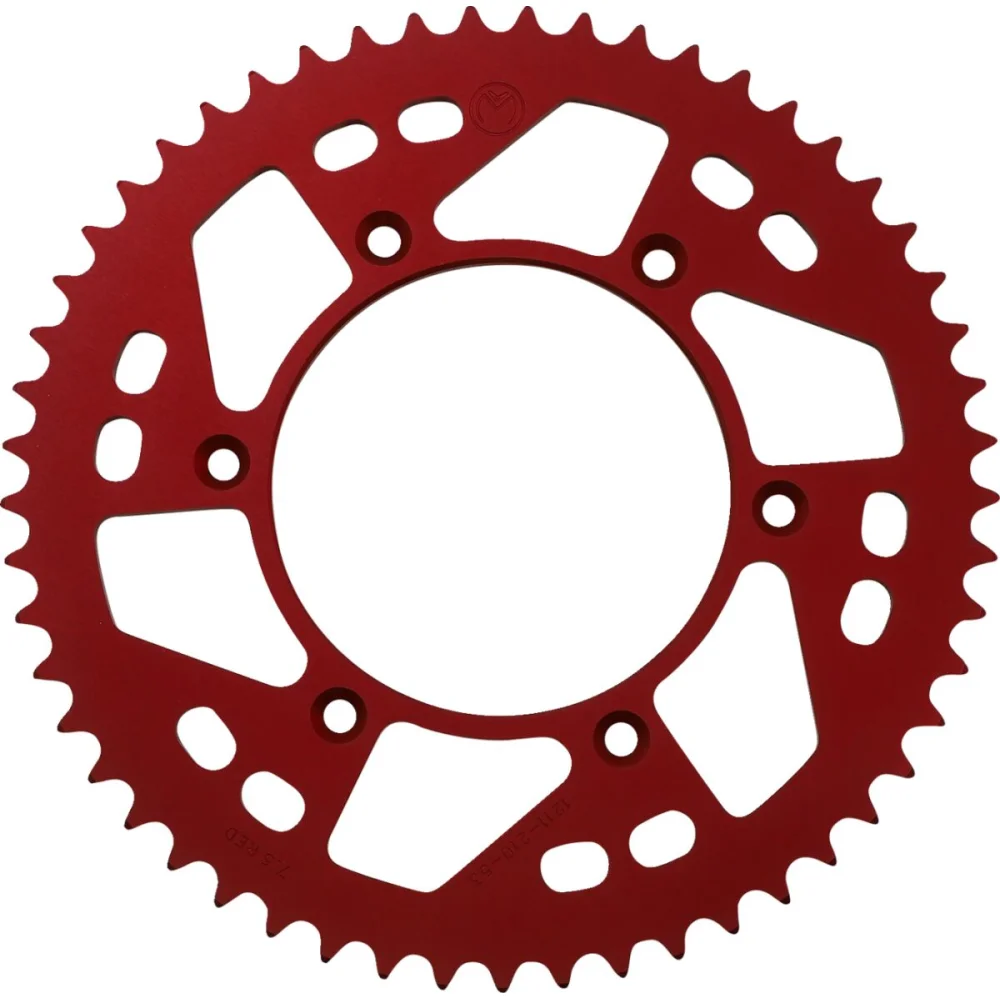 Corona Posteriore In Alluminio 53 Denti Catena 520 Red Moose Offroad Hard Parts