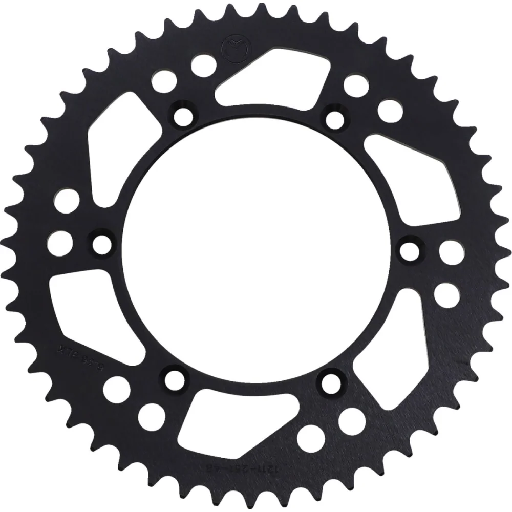 Corona Posteriore In Alluminio 48 Denti Catena 520 Black Moose Offroad Hard Parts