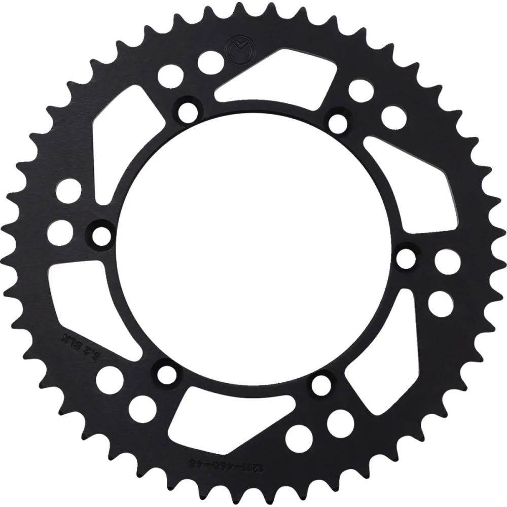 Corona Posteriore In Alluminio 48 Denti Catena 520 Black Moose Offroad Hard Parts
