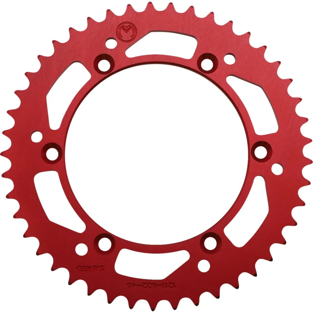 Corona Posteriore In Alluminio 45 Denti Catena 520 Red Moose Offroad Hard Parts