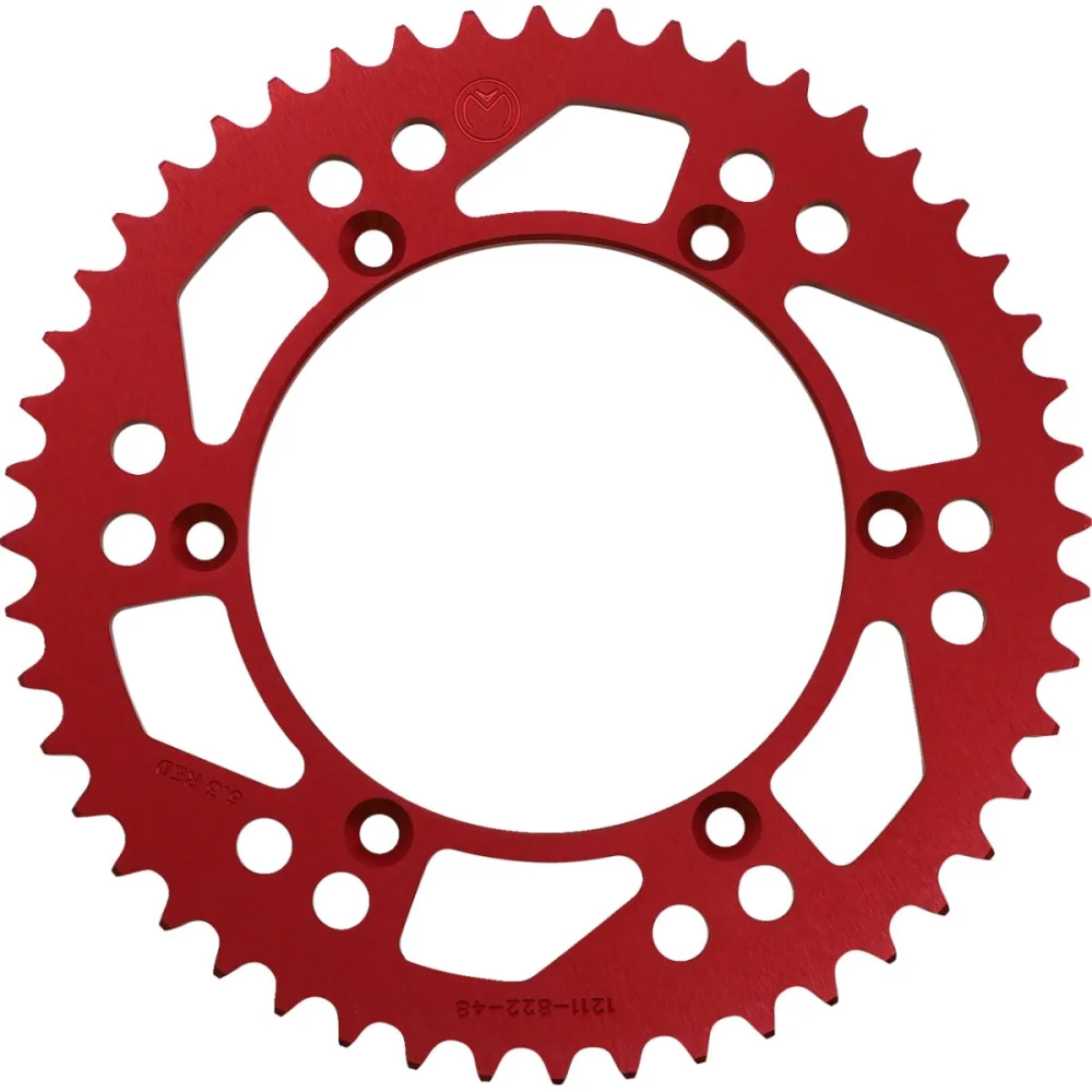 Corona Posteriore In Alluminio 48 Denti Catena 520 Red Moose Offroad Hard Parts