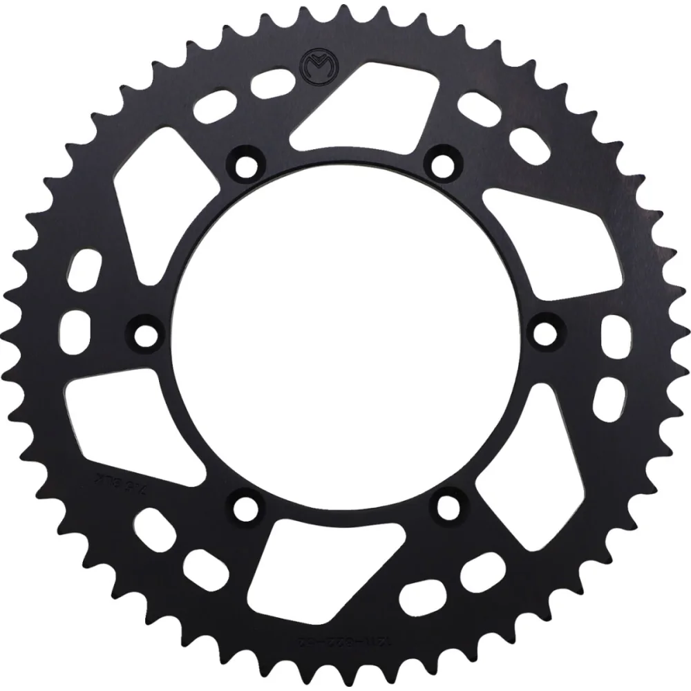 Corona Posteriore In Alluminio 52 Denti Catena 520 Black Moose Offroad Hard Parts