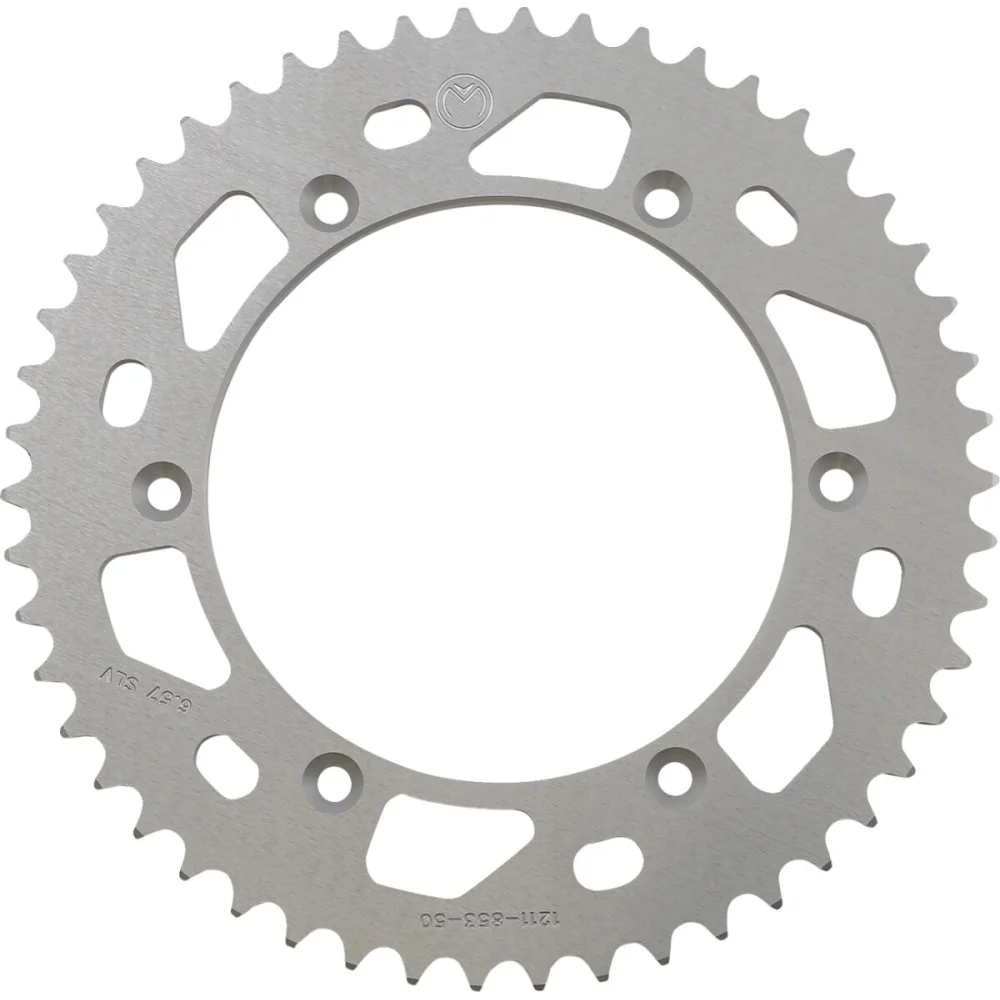 Corona Posteriore In Alluminio 50 Denti Catena 520 Silver Moose Offroad Hard Parts