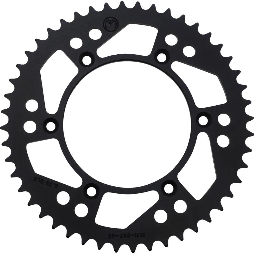 Corona Posteriore In Alluminio 48 Denti Catena 520 Black Moose Offroad Hard Parts