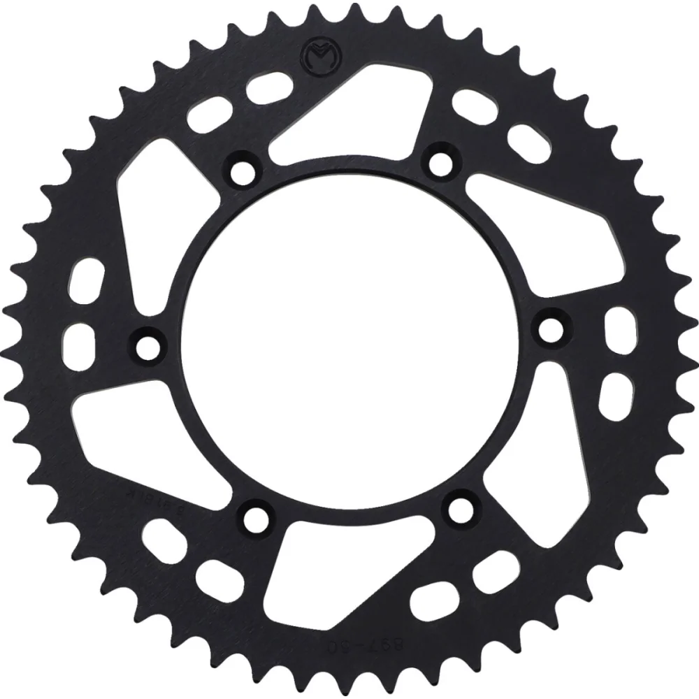 Corona Posteriore In Alluminio 50 Denti Catena 520 Black Moose Offroad Hard Parts