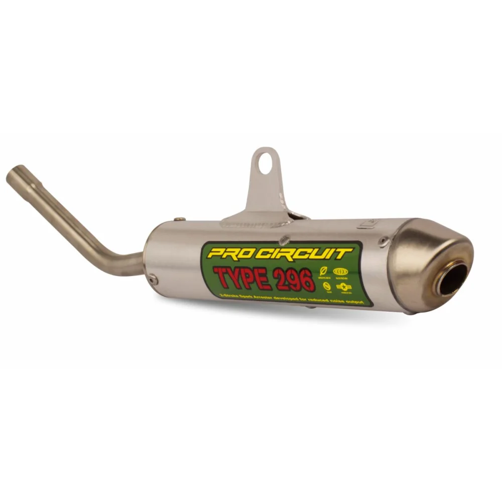Silenziatori Type 296 Spark Arrestor Aluminum Brushed Pro Circuit