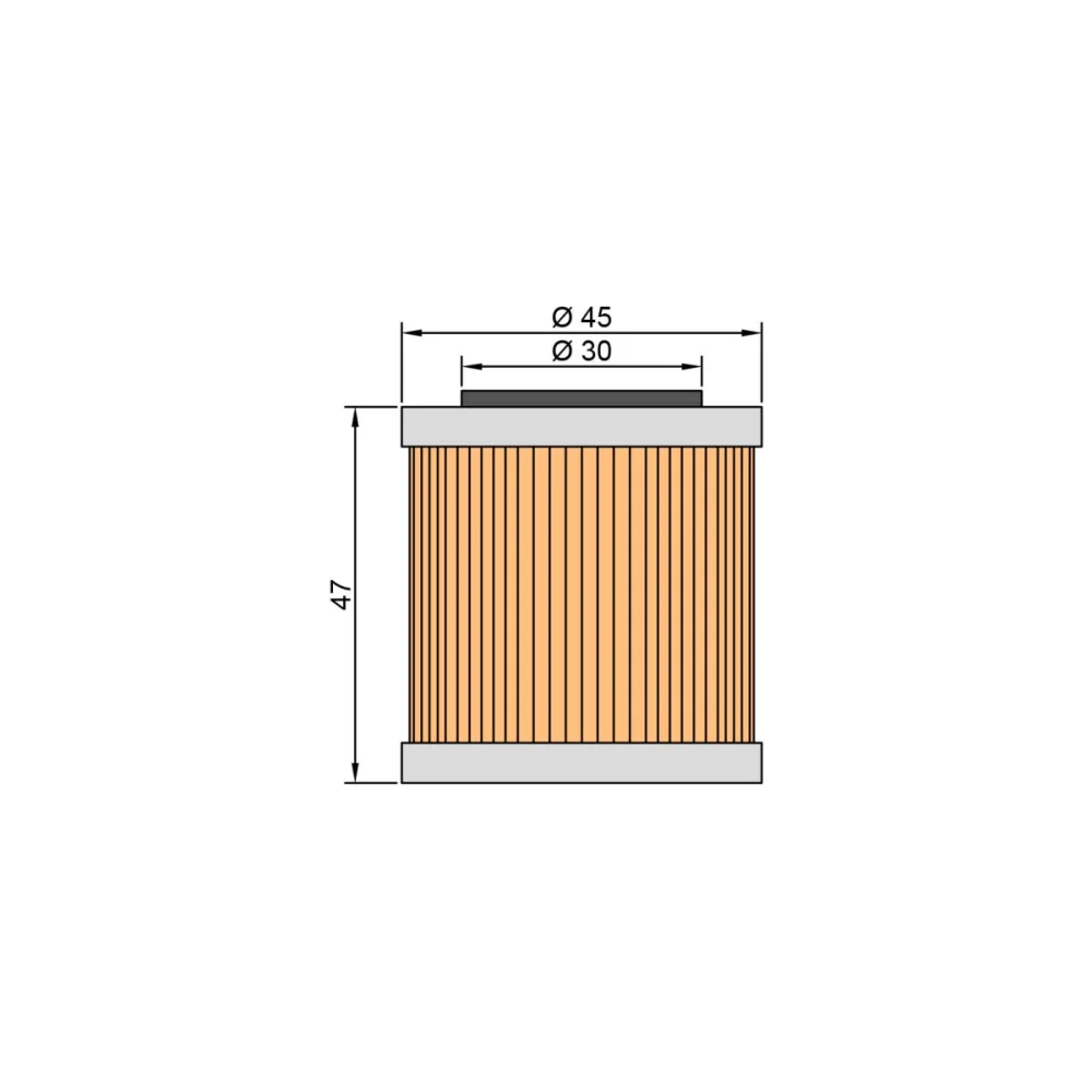 Filtro Olio Orange Twin Air - 2