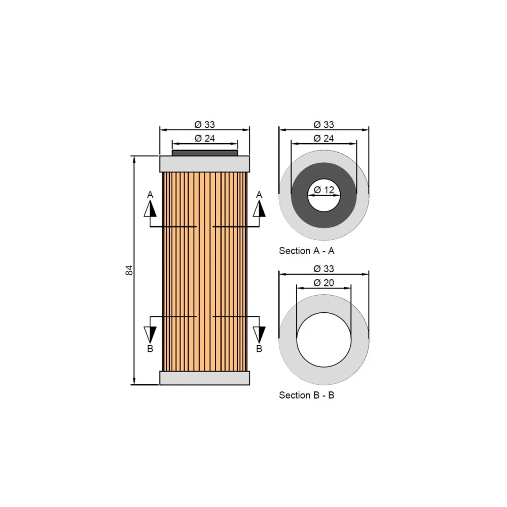 Filtro Olio Per Radiatore Olio Twin Air - 6