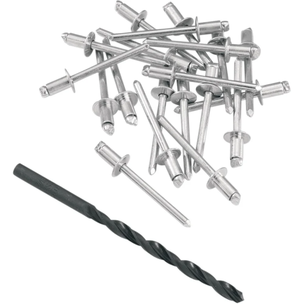 Kit Rivetti Scarico Steel Corrosion Resistant Coating Moose Offroad Hard Parts