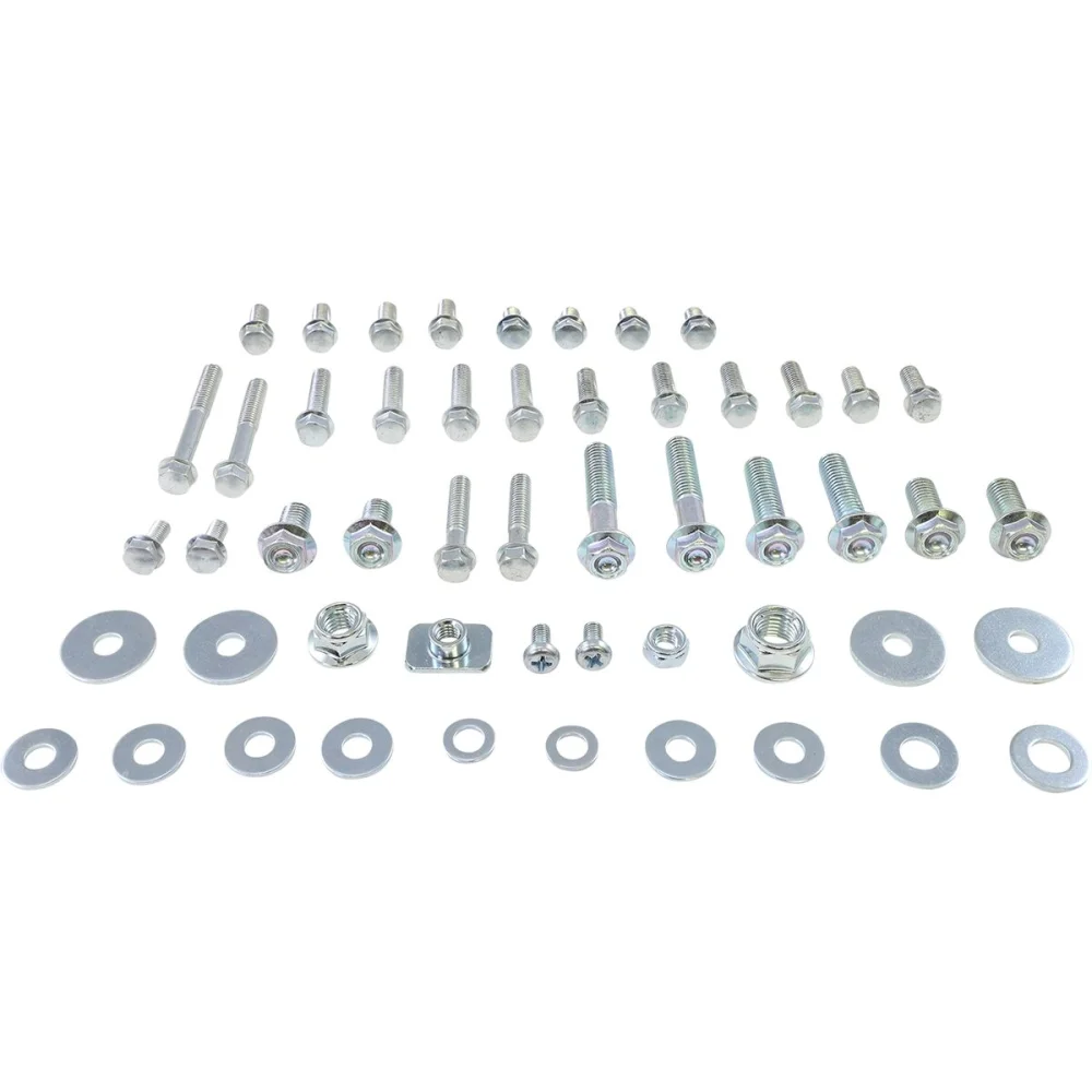 Kit Materiale Di Montaggio Di Ricambio Per Modelli Giapponesi Nickel Plated Moose Offroad Hard Parts - 1