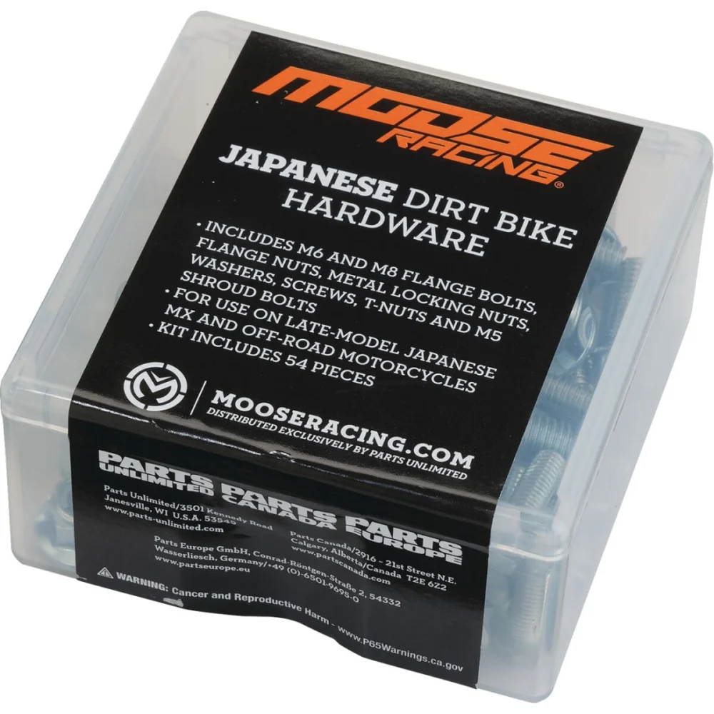 Kit Materiale Di Montaggio Di Ricambio Per Modelli Giapponesi Nickel Plated Moose Offroad Hard Parts - 3