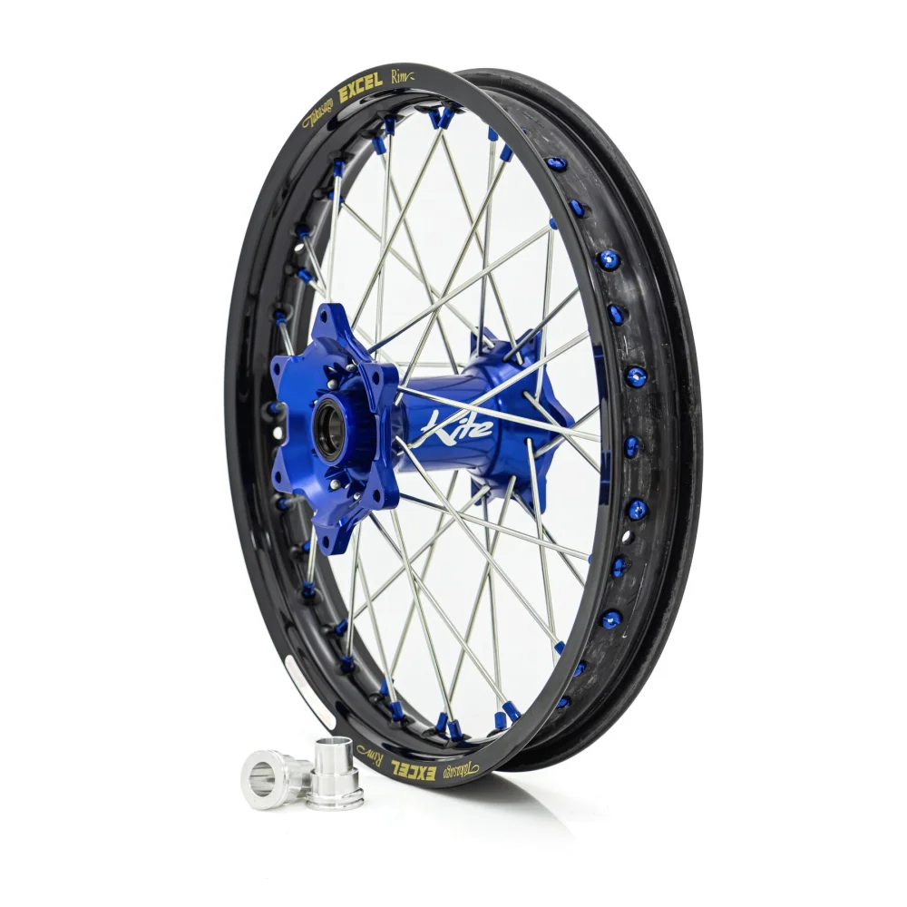 Cerchi Elite Mx En, Raggi Argento Posteriore Kite - 1