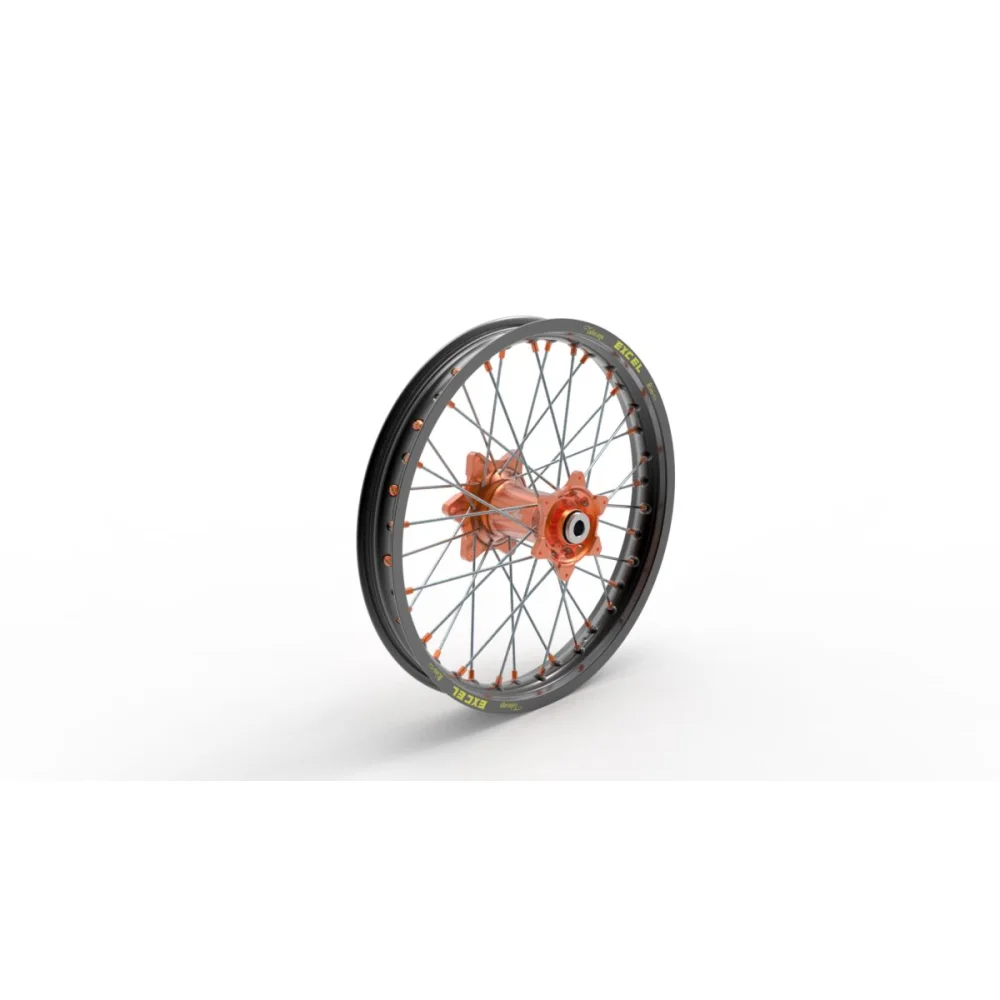 Cerchi Elite Mx En, Raggi Argento Posteriore Kite