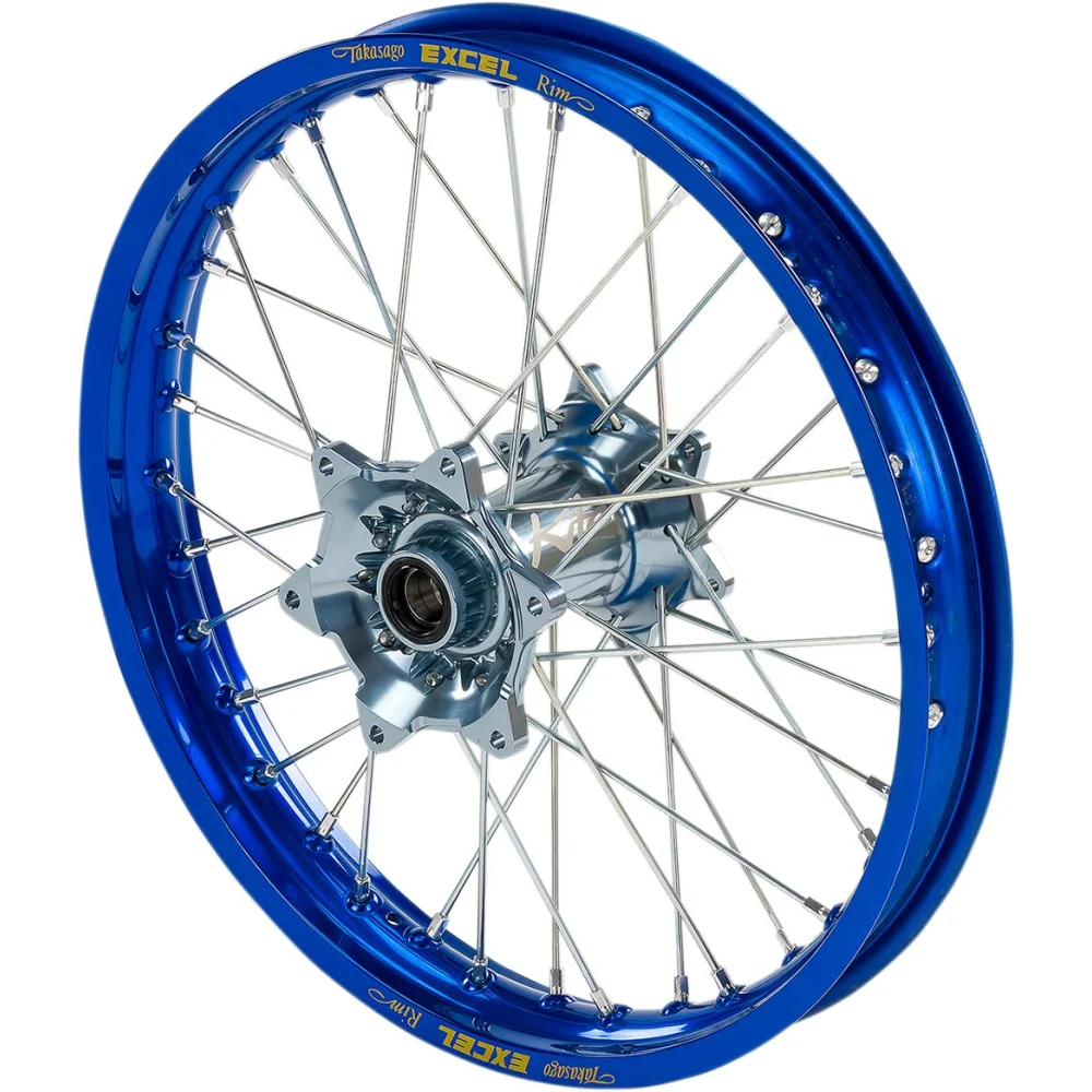 Cerchi Elite Mx En, Raggi Argento Posteriore Kite