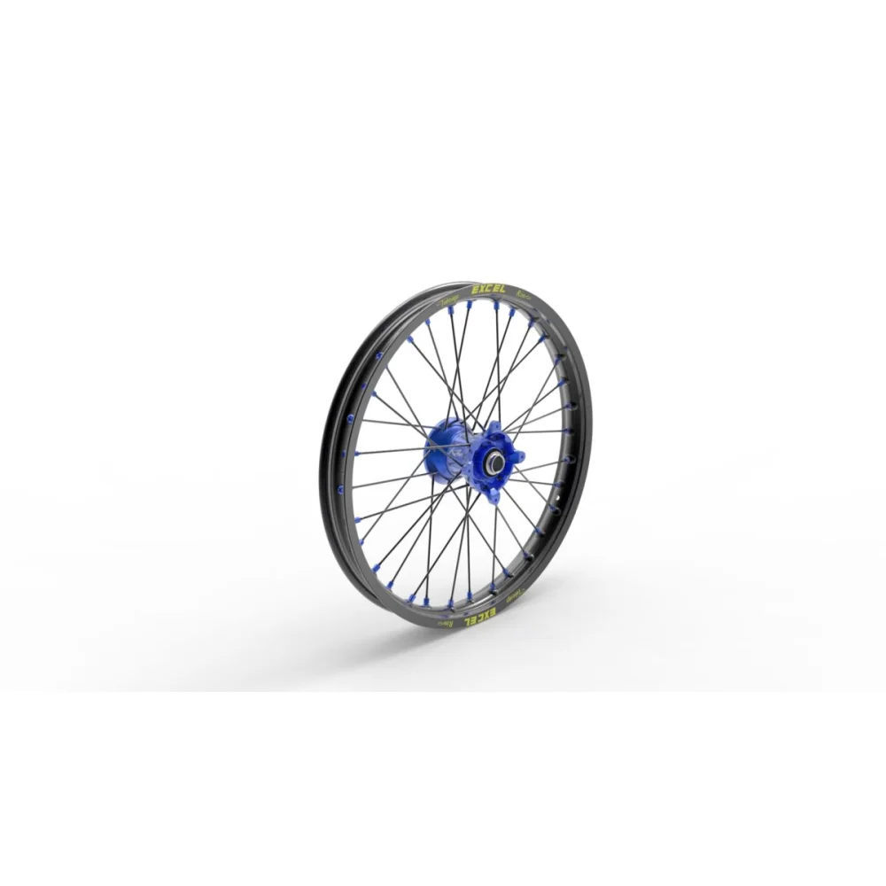 Cerchio Elite Mx En, Raggi Neri Anteriore Black Kite