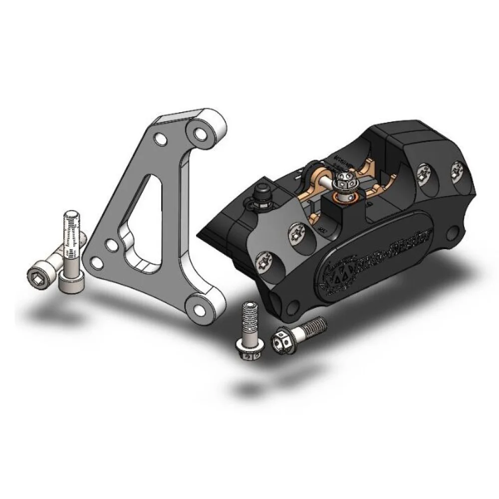 Kit Pinza Freno Supermoto Racing Anteriore Moto Master
