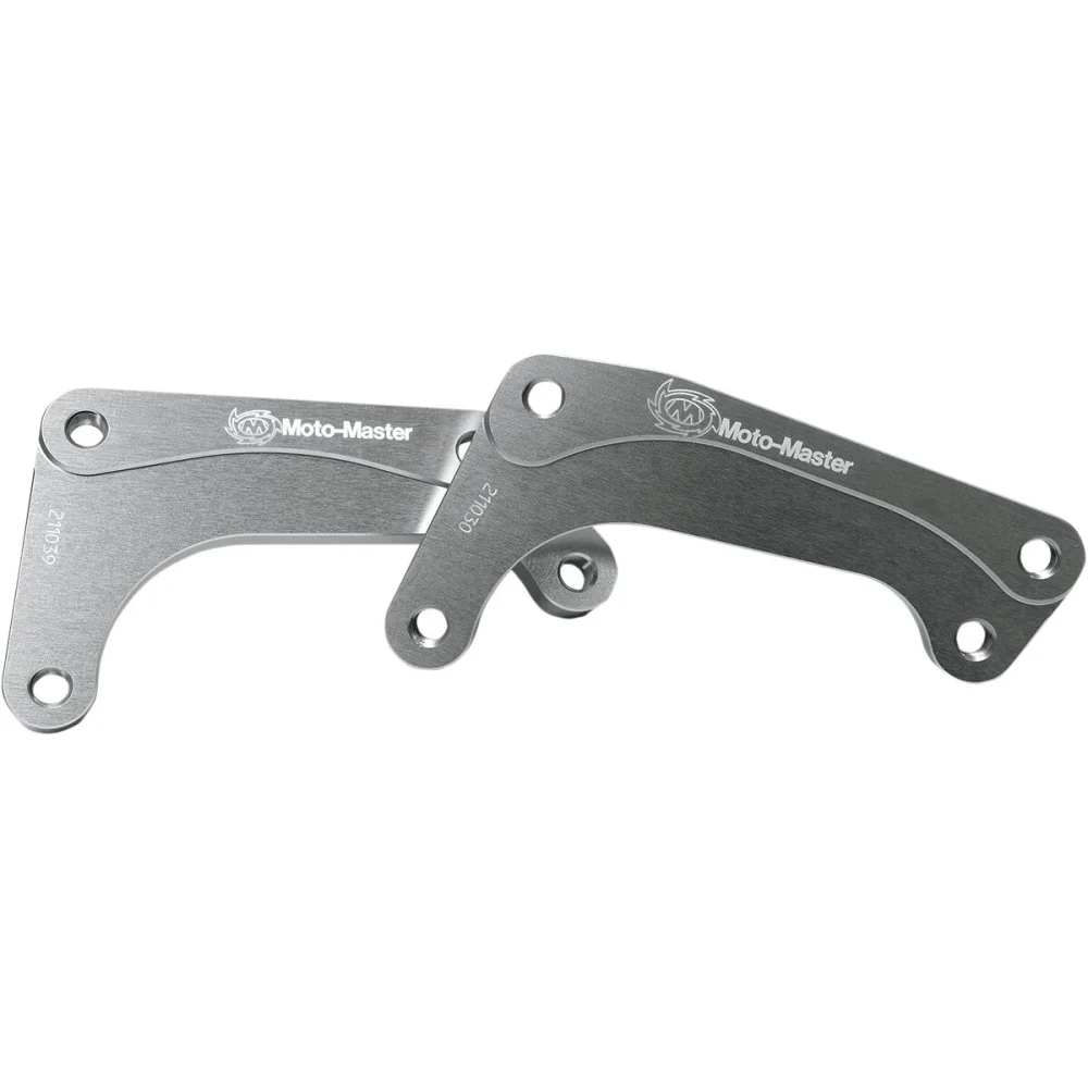 Staffa Adattatore Disco Racing Supermoto Anteriore Aluminum Black Moto Master - 3