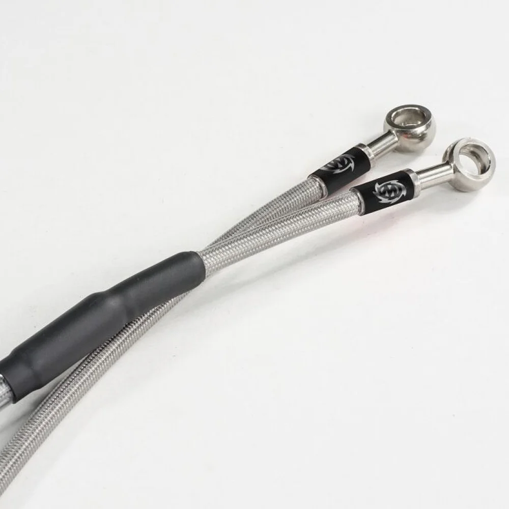 Tubo Freno In Acciaio Inossidabile Anteriore Moto Master - 1