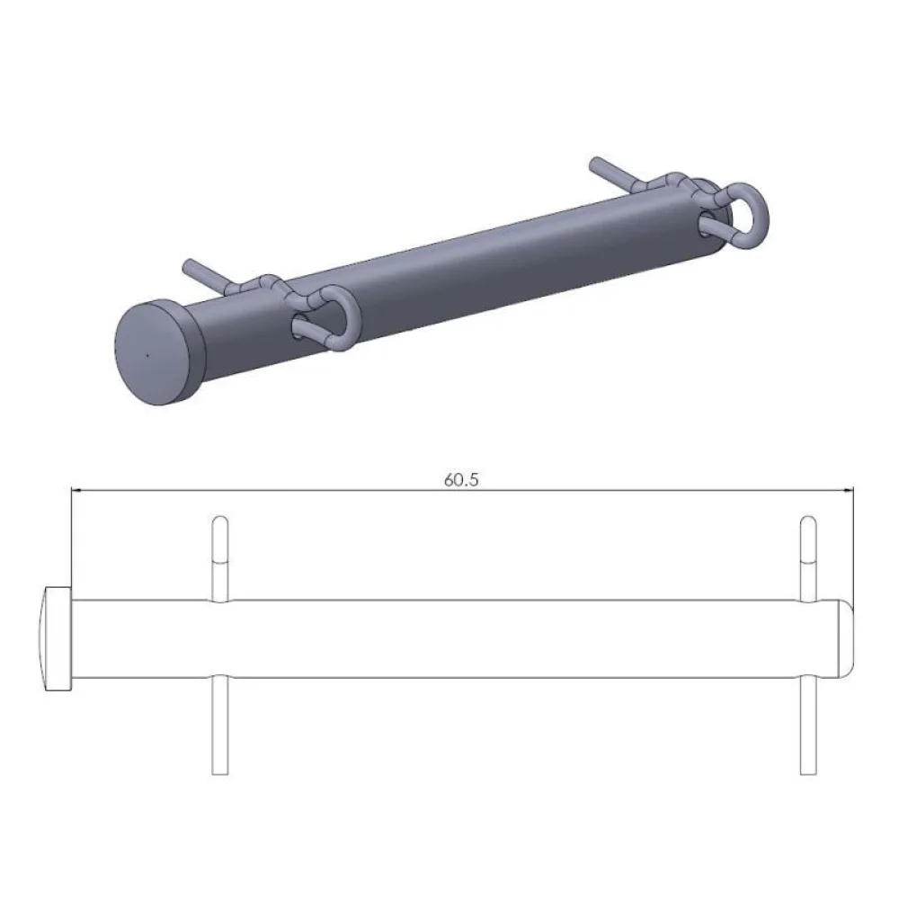 Perni Pinza Freno Posteriore Moto Master - 2