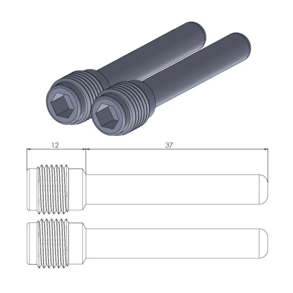 Perni Pinza Freno Anteriore Steel Moto Master