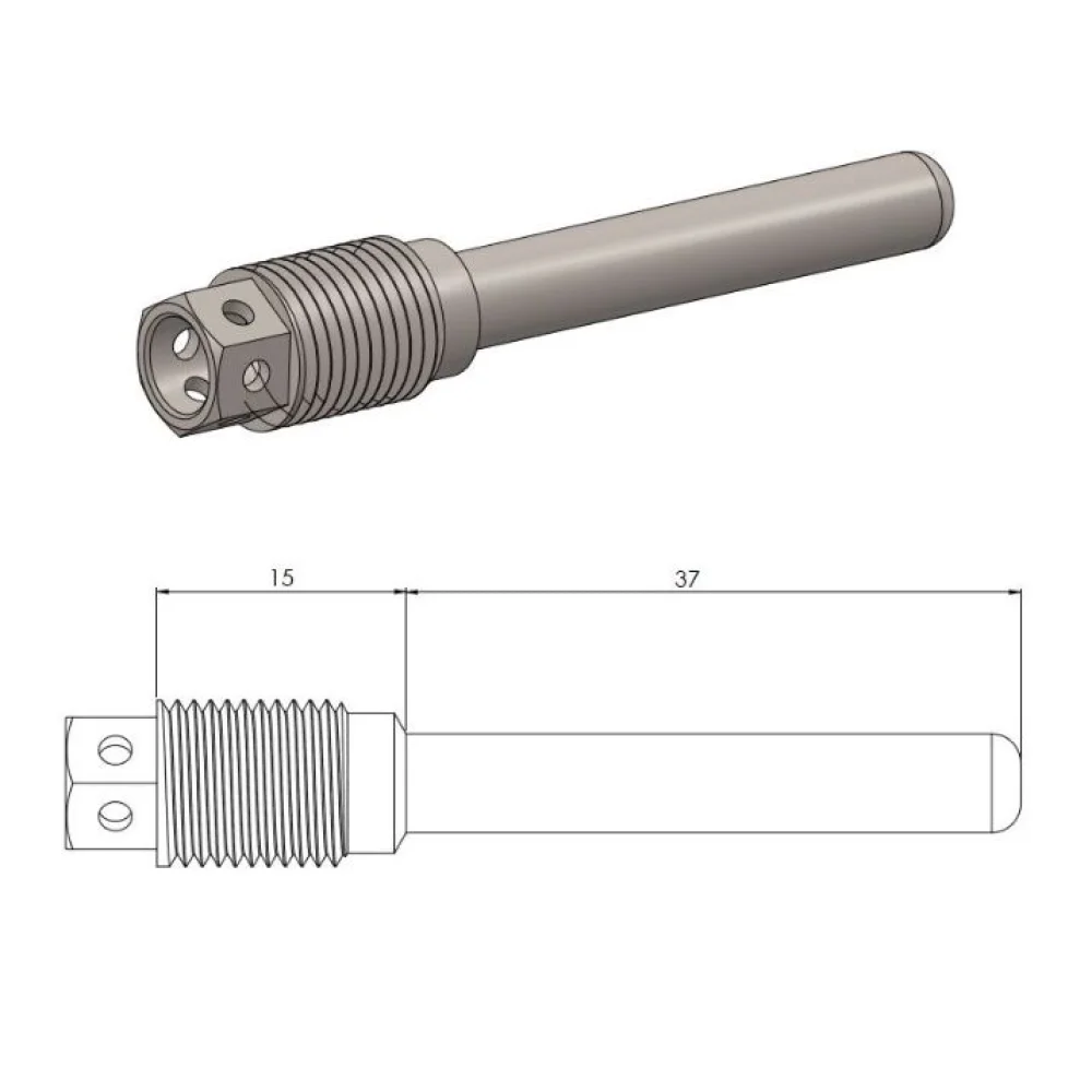 Perno Pastiglia Freno Anteriore Stainless Steel Moto Master