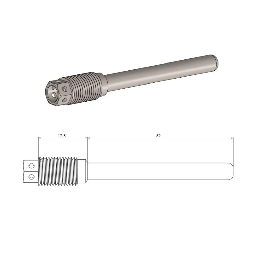 Perno Pastiglia Freno Posteriore Stainless Steel Moto Master
