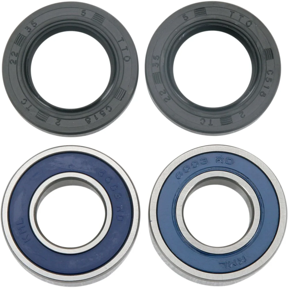 Kit Cuscinetti Ruota Anteriore Nitrile Elastomer Moose Offroad Hard Parts