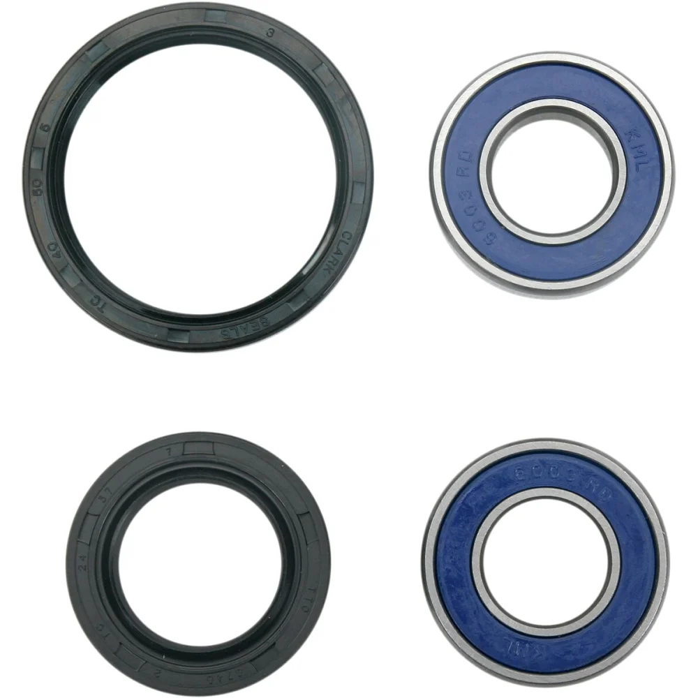 Kit Cuscinetti Ruota Anteriore Nitrile Elastomer Moose Offroad Hard Parts