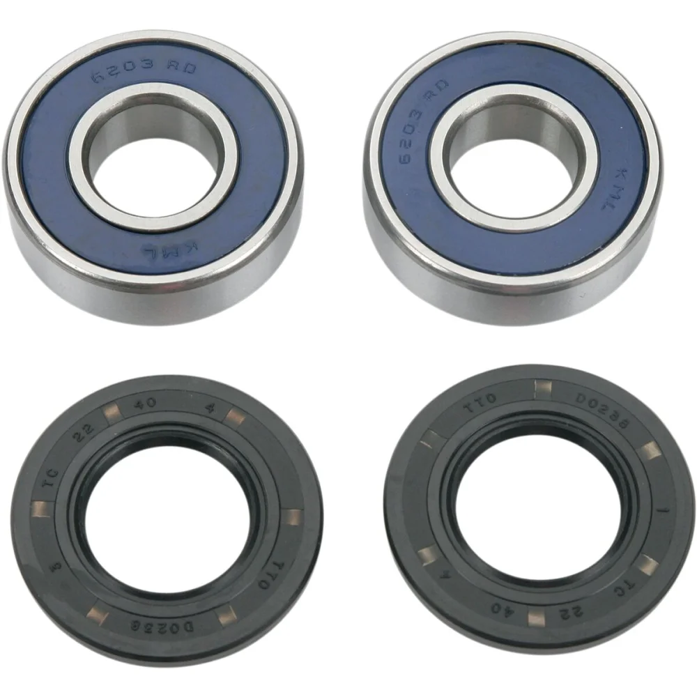 Kit Cuscinetti Ruota Anteriore Nitrile Elastomer Moose Offroad Hard Parts