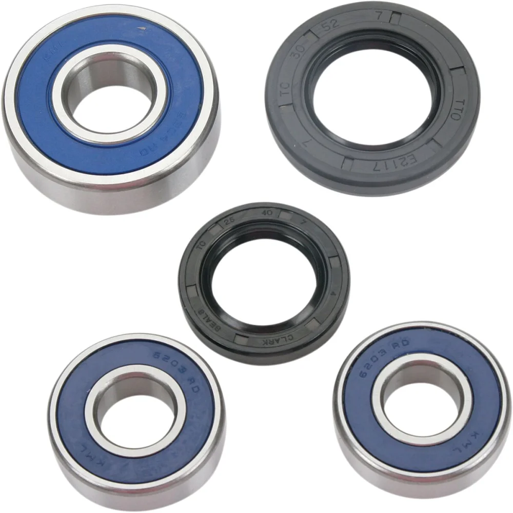 Kit Cuscinetti Ruota Posteriore Nitrile Elastomer Moose Offroad Hard Parts