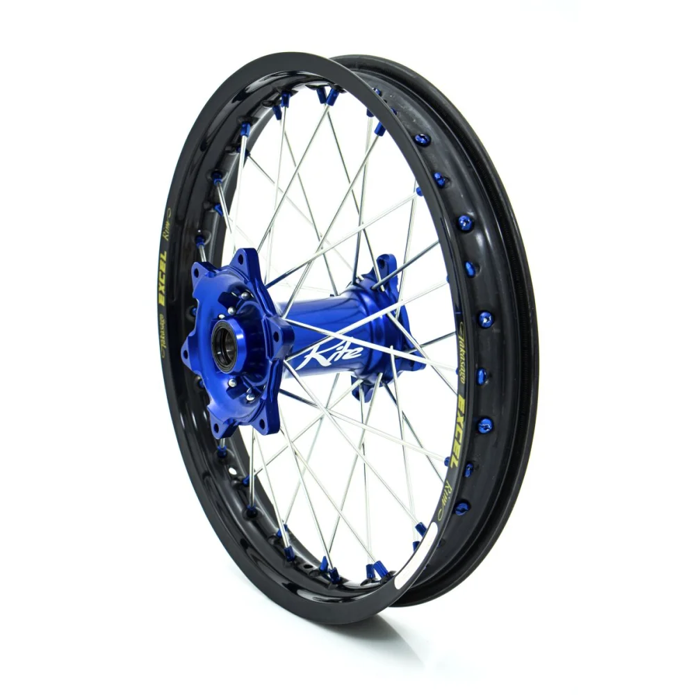 Cerchi Elite Mx En, Raggi Argento Posteriore Kite - 1