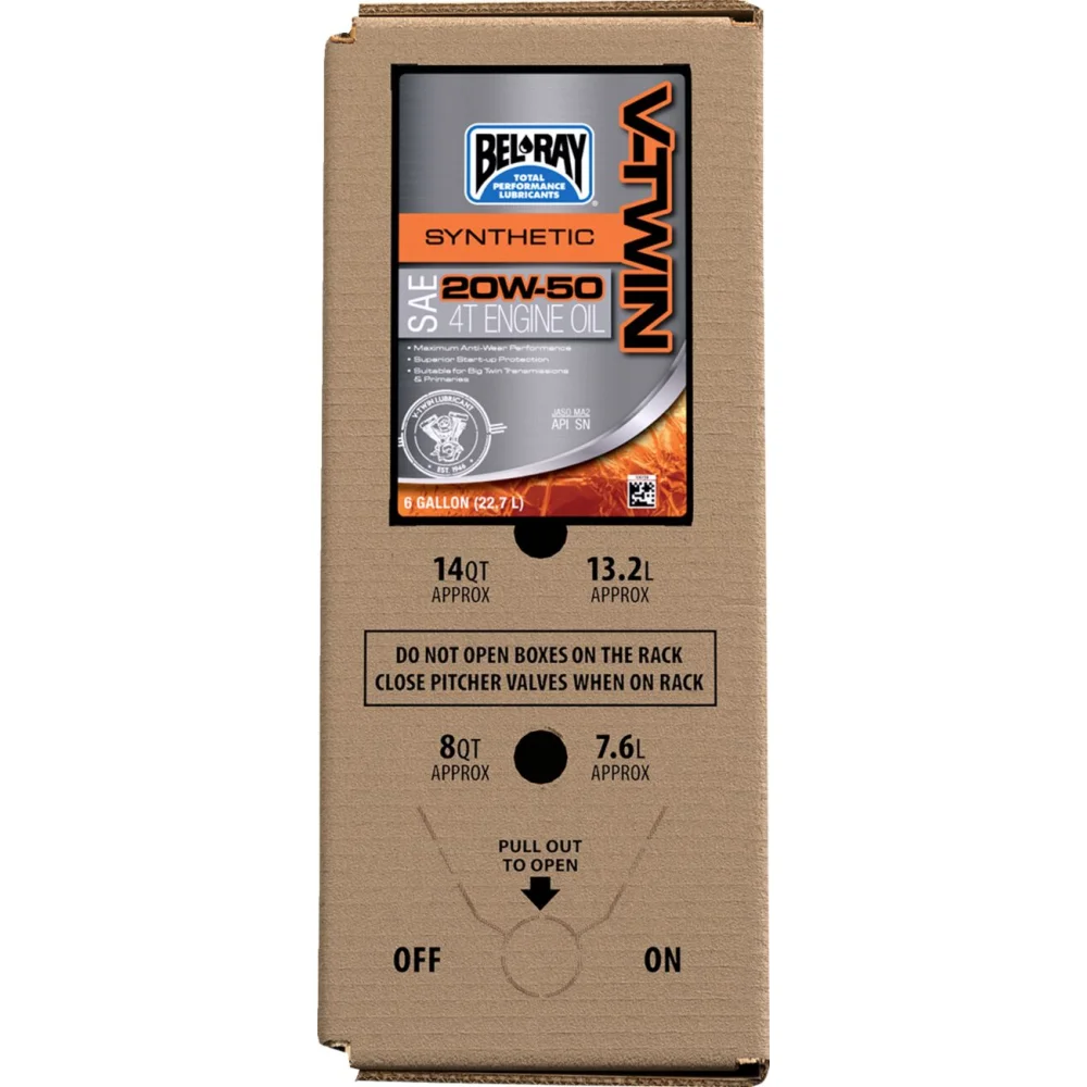 Olio Motore Sintetico 4 Tempi V Twin Bel Ray