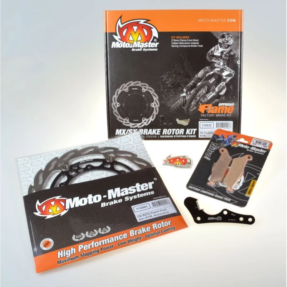Kit Freni 270 Mm Anteriore Moto Master
