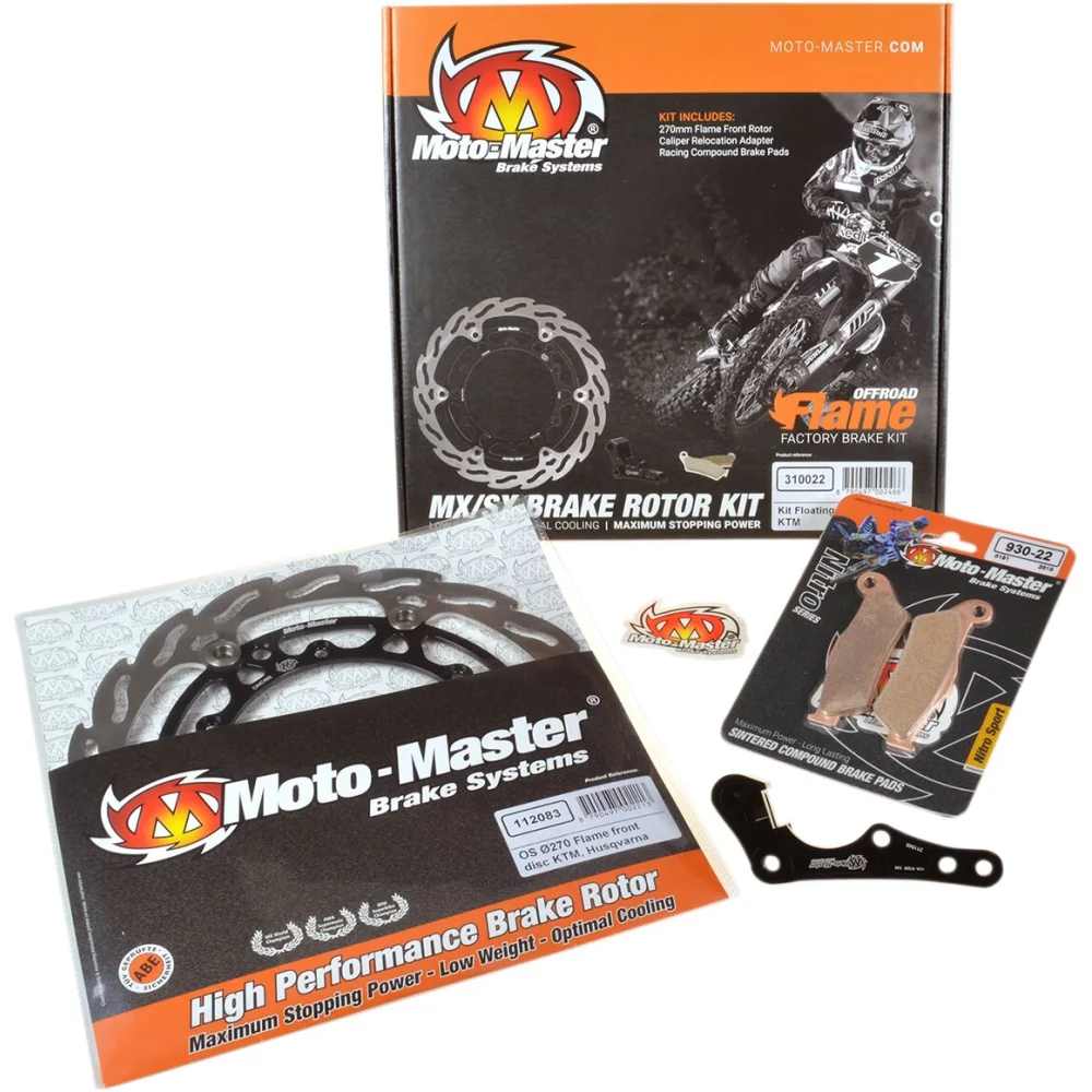 Kit Freni 270 Mm Anteriore Moto Master