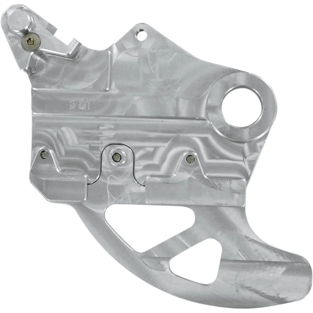 paradisco-pro-shark-fin-con-supporto-freno-posteriore-aluminum-alloy-silver-moose-offroad-hard-parts-33-071 - 2
