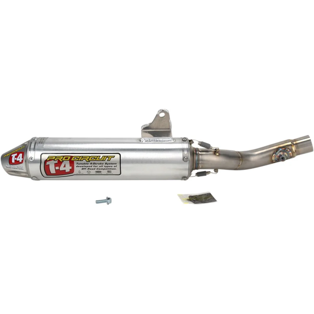 Silencer Slip On T 4 Aluminum Polished Pro Circuit