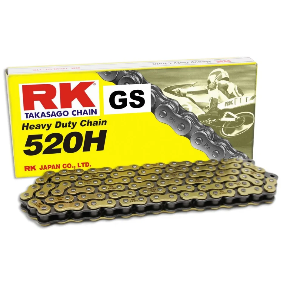 Catena Di Trasmissione Rinforzata 520H Catena 520 Carbon Alloy Steel Natural Rk