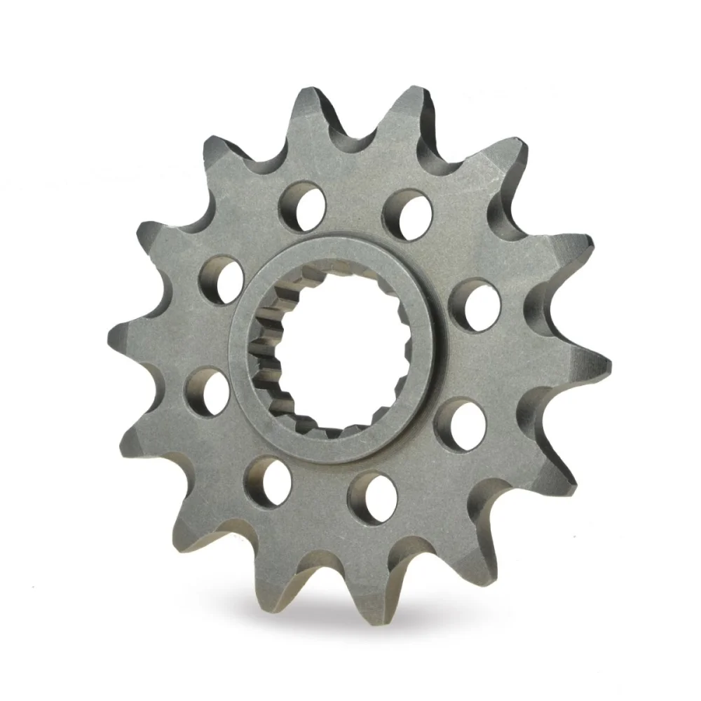 Pignone Anteriore Ultraleggero In Acciaio 15 Denti Catena 520 Natural Moto Master - 1