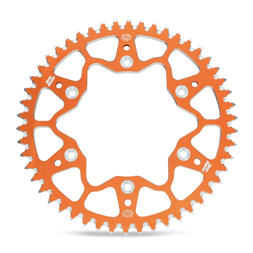 Corona 7075 Racing Mx 44 Denti Catena 520 Orange Moto Master