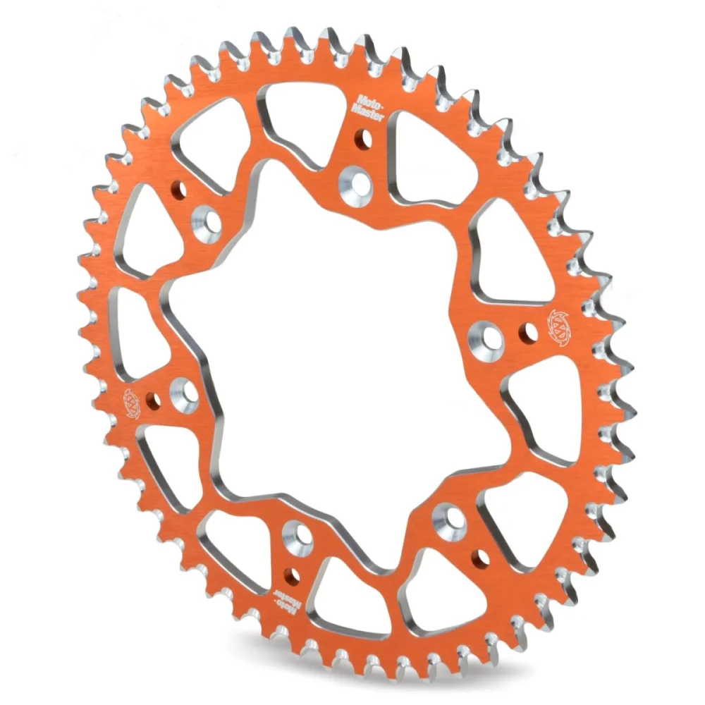Corona 7075 Racing Mx 44 Denti Catena 520 Orange Moto Master - 2